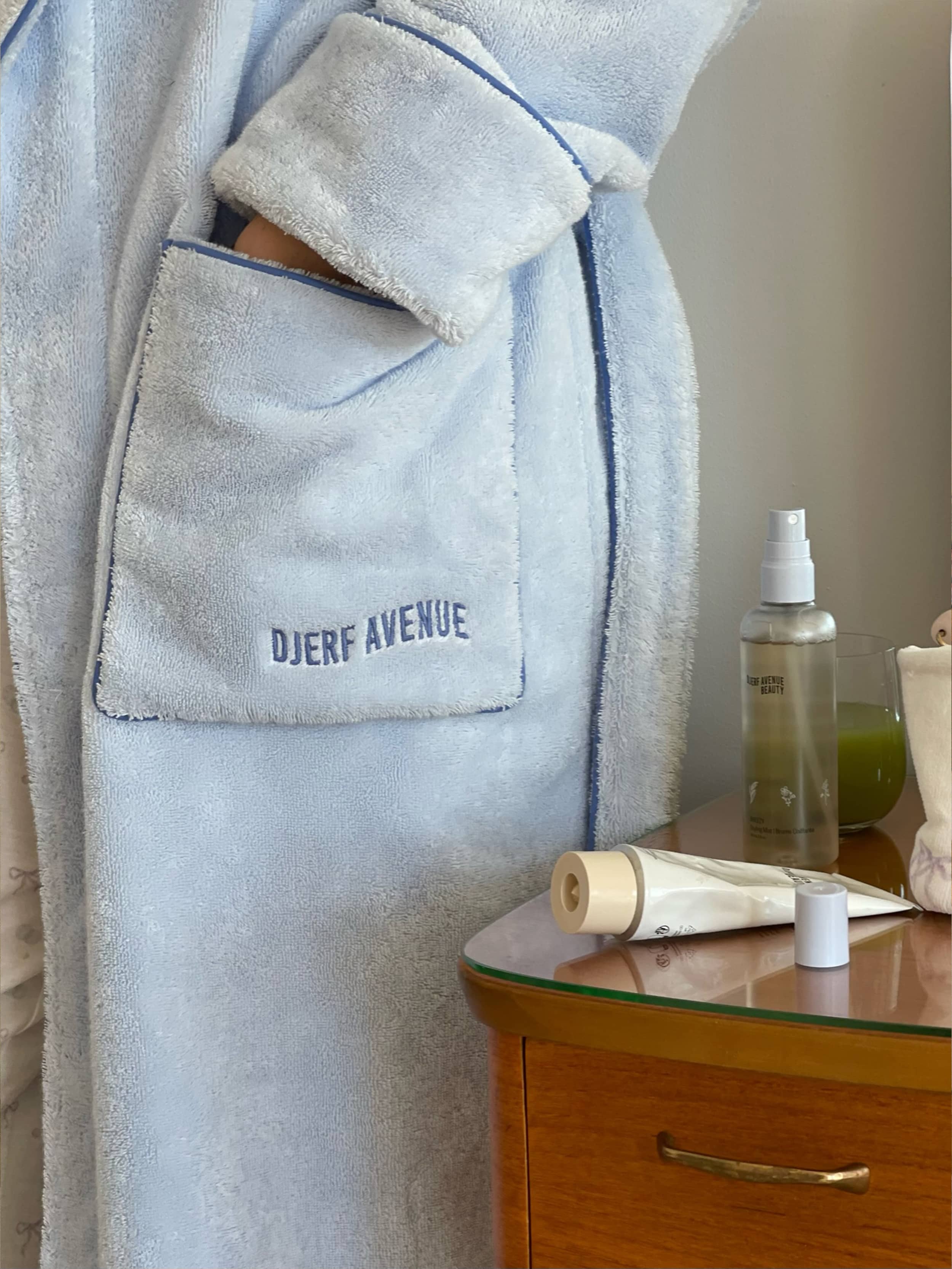 Bath Robe Blue - Djerf Avenue
